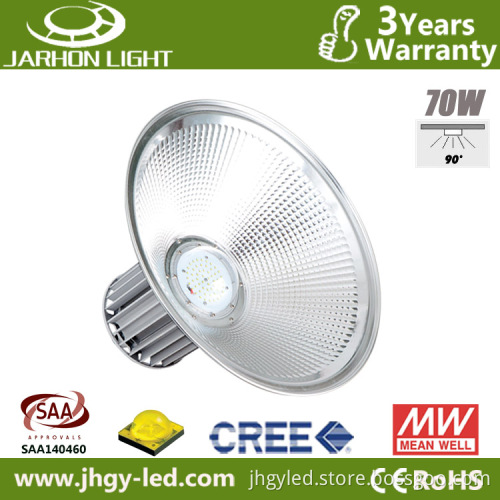 70W Waterproof Gym Lighting LED High Bay Light with SAA CE RoHS Approved